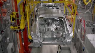 Body assembly shop, electric BMW i4