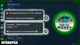 Проверка Top Tg Money - Телеграм Бот для Заработка на Подписках и Просмотрах Постов