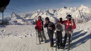 Skiing escapade, Valtournenche, January 2013