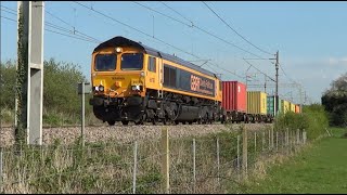 Acton Bridge Freight Train Variety 21st April 2022