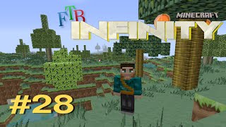 Minecraft FTB Infinity #28 | Quarrying and Carpenting