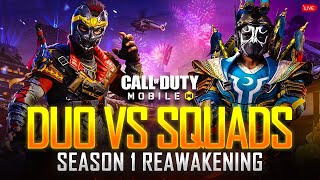 LATE NIGHT DUO VS SQUADS GRIND - COD MOBILE LIVE