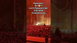 #rammstein  - PU*😼*Y | #live @VELTINSArena Gelsenkirchen | 27.07.24 Europa Stadium Tour 2024