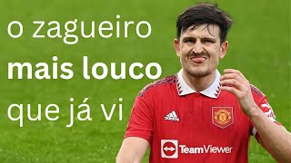 Encontrei todos os chutes loucos de longa distância do Harry Maguire