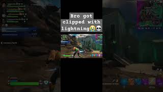 Bro got clipped with lightning😭💀🌩 #fortnite #clipped #crazy #lightning #Zeus #fortniteclips