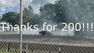 Engineer Demonstrates How To Destroy Tires.... 200 Subscriber THANK YOU BURNOUT!!!  2005 Pontiac GTO