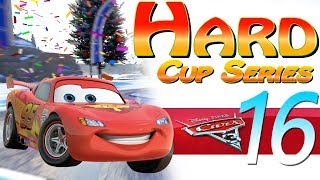 Cars 3 Awesome Lightning McQueen Dinoco All-Star Race FINAL Cup Series #16