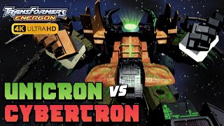 Unicron Vs. Cybertron || Transformers: Energon