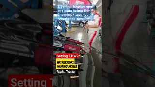 Setting TPWS Toyota Camry