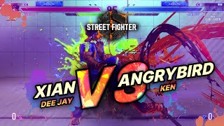 SF6 → Xian (Dee Jay) vs AngryBird (Ken) - Street Fighter 6