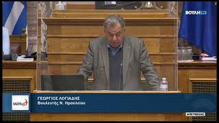 Επιτροπή Οικονομικών Υποθέσεων (23-11-2022) Γιώργος Λογιάδης