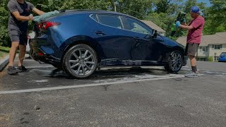 Gyeon Can Coat coating on Mazda 3