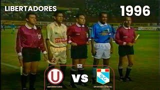 Universitario vs Sporting Cristal | Completo | Copa Libertadores | Fecha 4 | 1996 ⚽🎞