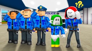 MAIZEN Policeman Family BUT Mikey is a BABY! | Maizen Roblox | ROBLOX Brookhaven 🏡RP - FUNNY MOMENTS