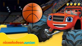 Blaze joue au basket, aufoot, fait du hockey, et d'autre sports ! | Nickelodeon Jr. France