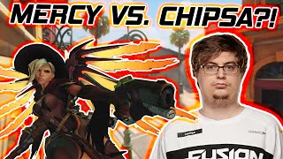 MERCY VS. CHIPSA?! - Overwatch