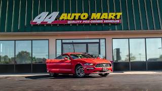 Save More @ 44 on this 2018 Ford Mustang Ecoboost