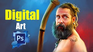 Chiyaan Vikram Thangalaan Digital Painting Workflow in Photoshop | Artisa 23