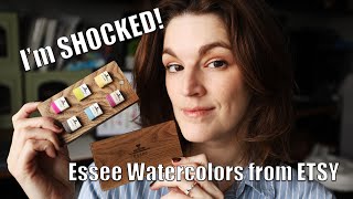 Essee Handmade Watercolors / My Etsy ordered arrived!!