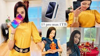 15 pro max 1 TB unboxing, USA