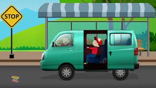 Mini Van Formation & Uses, Animated Car Cartoon Video For Kids