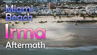 Miami Beach - Hurricane Irma Aftermath - Sand und Verwüstung