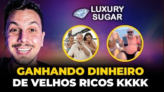 Testei o app LUXURY SUGAR | A Promessa do GOLPE é Ganhar Dinheiro de Velhos Ricos (LovePix)