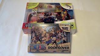 One Piece Dressrosa Nintendo Switch Console Accessories Unboxing