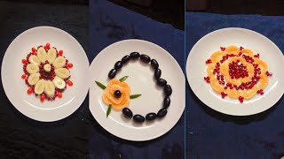 3 digain fruit decoration || Gaye holud’s fruit decoration || fruit carving #vairalvideo #carving