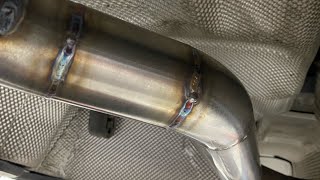 Audi A4 B8 1.8 TFSI Resonator Delete Exhaust