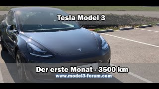 Tesla Model 3 - Der erste Monat