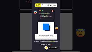 Box shadow #css #coding #html #programming