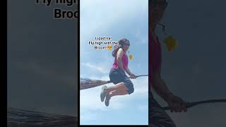 Lipad na! Fly high with the broom #shorts