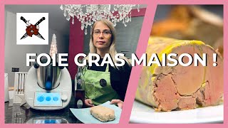 Préparons ensemble le FOIE GRAS de NOËL à l'aide du THERMOMIX 😍