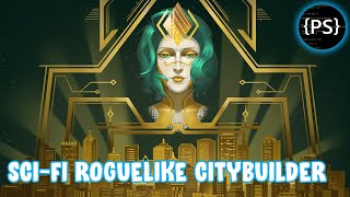 Futuristic Art Deco Roguelike City Builder | TECHNOTOPIA | Gameplay First Look