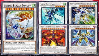 EDOPro Cosmic Blazar Dragon  Red Supernova Dragon Deck Synchron/Junk 2020  コズミック・ブレイザー・ドラゴン