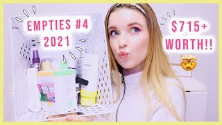 EMPTIES #4 2021 | SKIN CARE, HAIR CARE + MORE! | JEBeauty