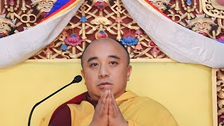 His Holiness Namkhai Nyingpo Rinpoche in nepal. Empowerments of Longchen Nyingtik