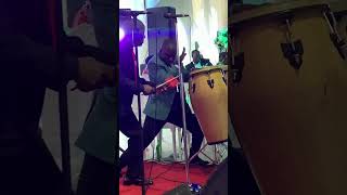 Wedding at Crystal Gardens Namugongo.#wedding #rhumbamusic#percussion #bandperformance