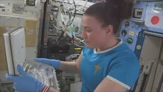 Tympanogen Experiment Installation on International Space Station