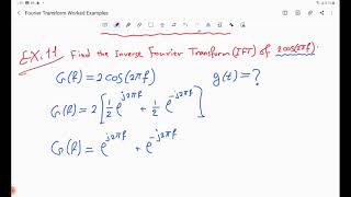 Fourier Transform Solved Examples (#11)