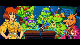 TEENAGE MUTANT NINJA TURTLES : SHERDDE'S REVENAGE|ஆமை சண்டை|PART 1|PS4| மான்ஸ்டர் ஃபைட்| Latest game