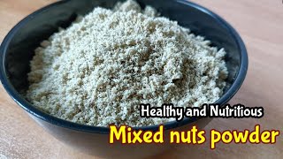 MixedNutsPowder | Healthy Milk with Mixed Nuts powder