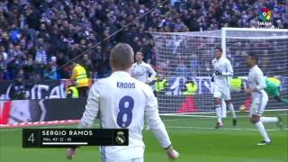 Resumen de Real Madrid-Málaga CF 2 1