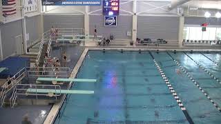 Ithaca Swimming & Diving vs. Union & Geneseo- Diving Stream