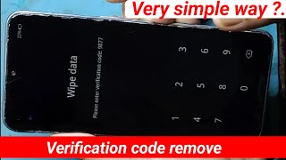 please enter the verification code 9877 problem in Realme| Very Simple Way?,