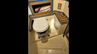 Installing a Dometic OceanAir Toilet Paper Holder