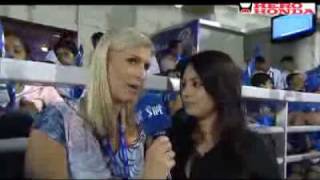 IPL MATCH 17, MI VS KKR MAHIMA CHOUDHARY INTERVIEW.flv