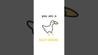 You Are a Silly Goose