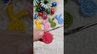 [Short] coelhinho ovo crochê  #crochet  #diypascoa  #diycroche  #croche  #pascoa2024  #crochefácil